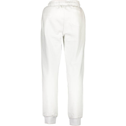 La Martina White Cotton Pant - Stylish Comfort for Every Occasion