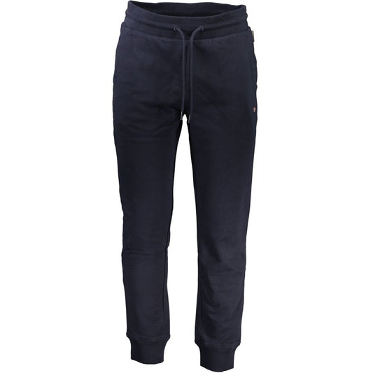 Napapijri Blue Cotton Pant - Sports Trousers for Urban Explorers