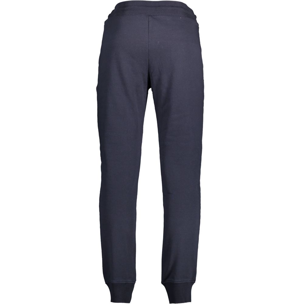 Napapijri Blue Cotton Pant - Sports Trousers for Urban Explorers