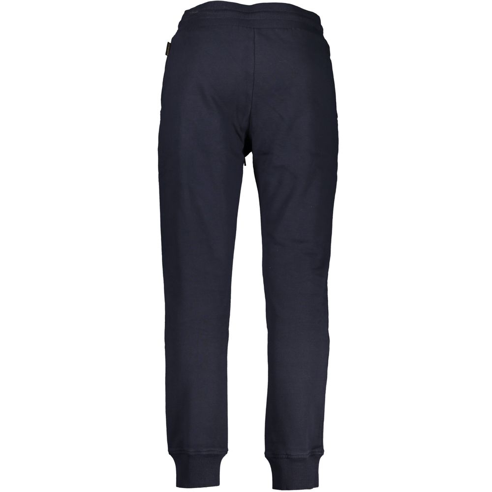 Napapijri Blue Cotton Pant - Sports Trousers for Urban Explorers
