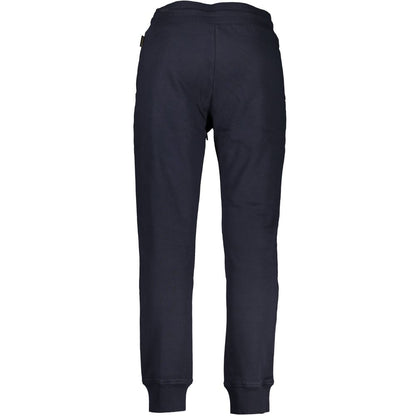Napapijri Blue Cotton Pant - Sports Trousers for Urban Explorers