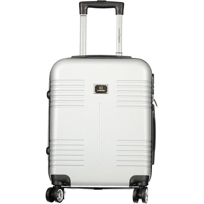 Laura Biagiotti Gray Polyethylene Luggage - Small Trolley