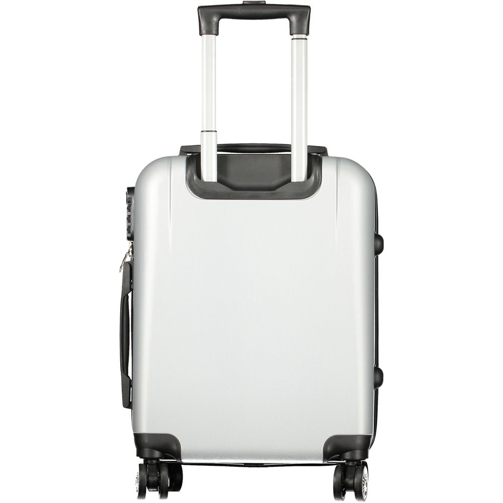 Laura Biagiotti Gray Polyethylene Luggage - Small Trolley