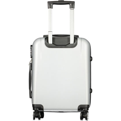 Laura Biagiotti Gray Polyethylene Luggage - Small Trolley