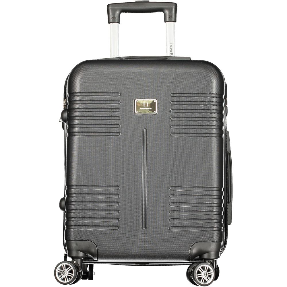 Laura Biagiotti Black Polyethylene Luggage