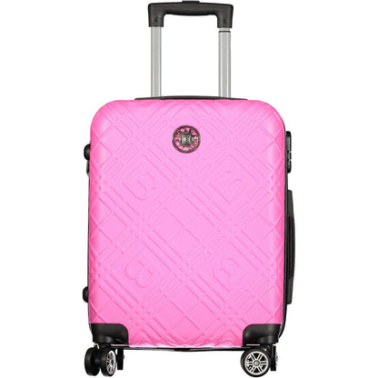 Laura Biagiotti Pink Polyethylene Luggage