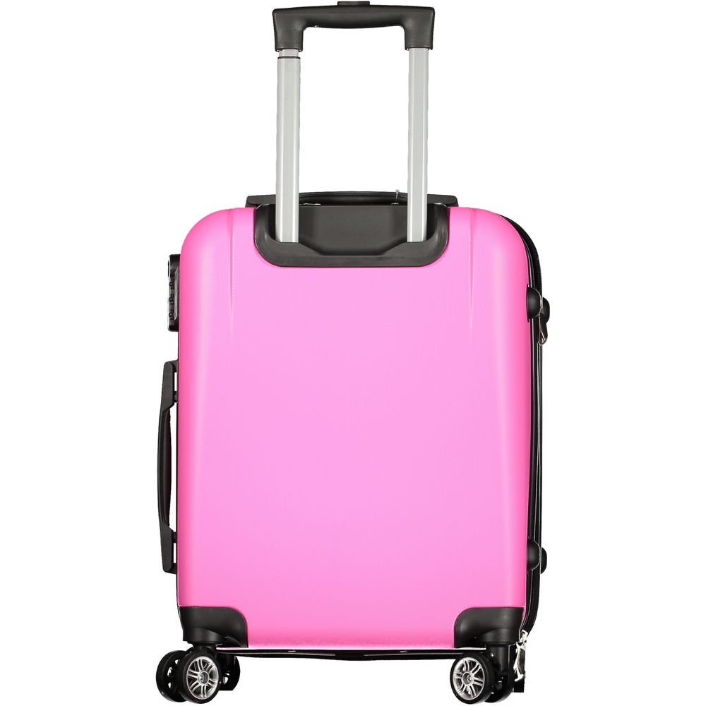 Laura Biagiotti Pink Polyethylene Luggage