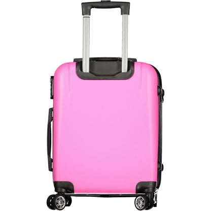 Laura Biagiotti Pink Polyethylene Luggage