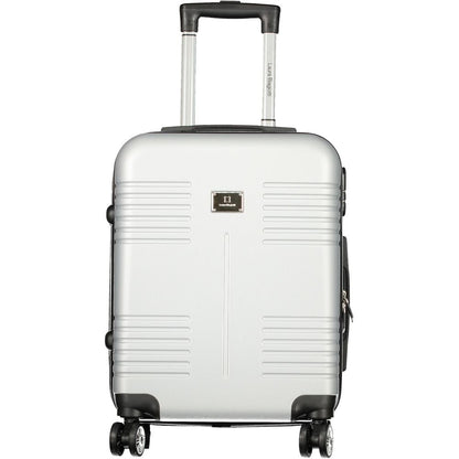 Laura Biagiotti Gray Polyethylene Luggage Set of 3 Trolleys