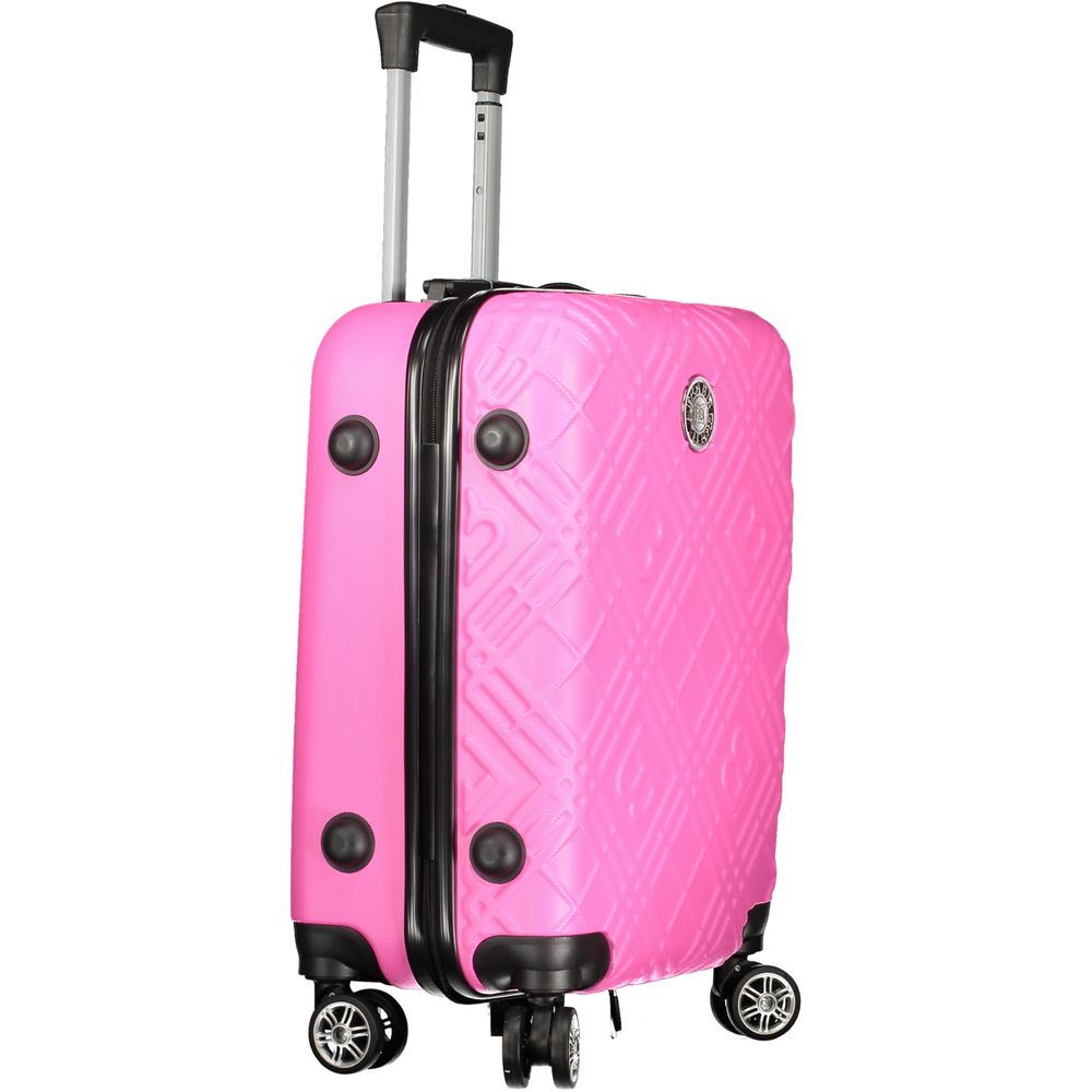 Laura Biagiotti Pink Polyethylene Luggage