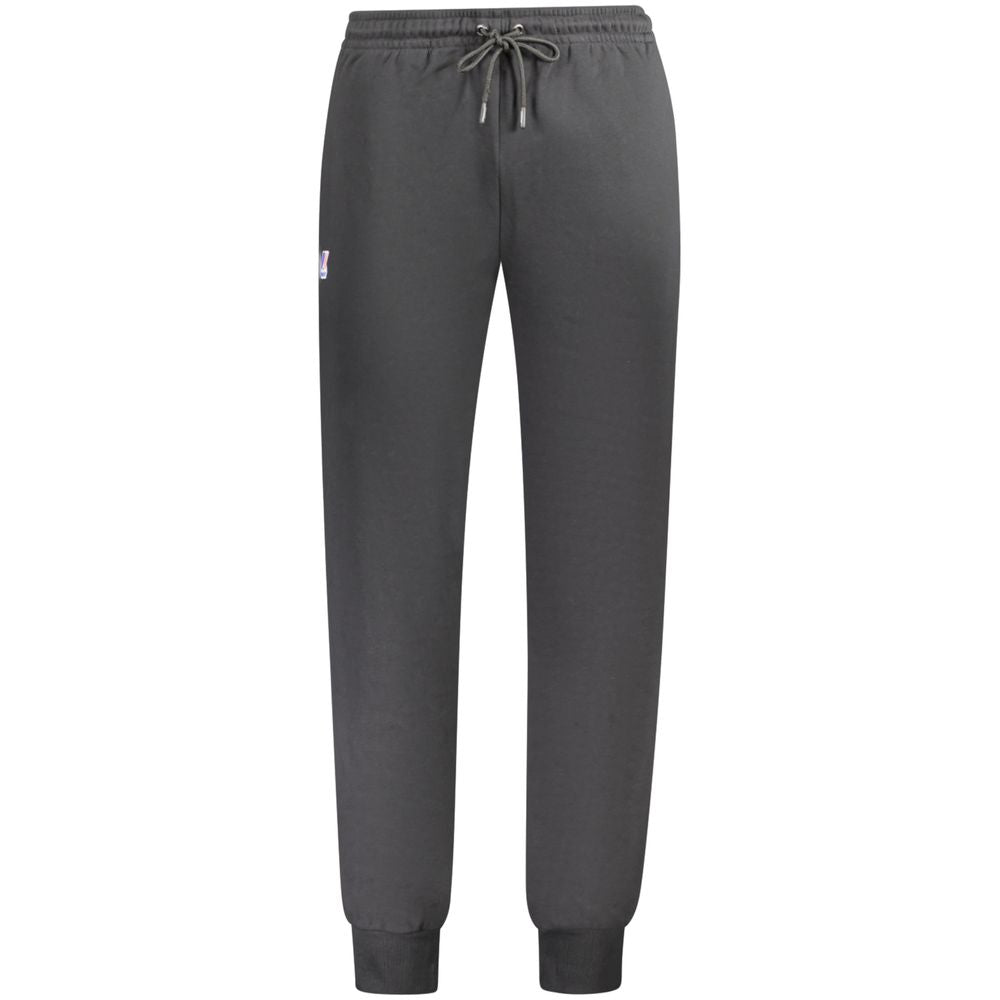 K-Way Black Cotton Pant - Stylish Sports Trousers for Active Living