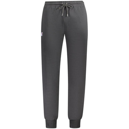 K-Way Black Cotton Pant - Stylish Sports Trousers for Active Living