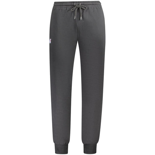 K-Way Black Cotton Pant - Stylish Sports Trousers for Active Living