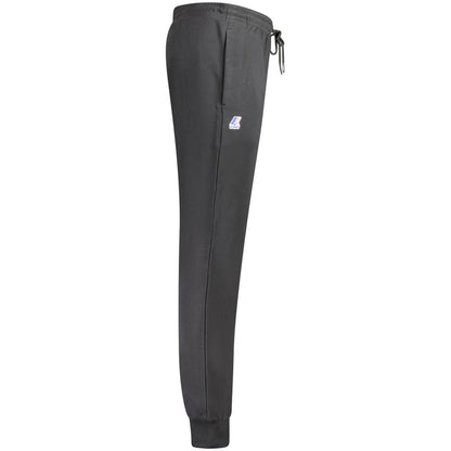 K-Way Black Cotton Pant - Stylish Sports Trousers for Active Living