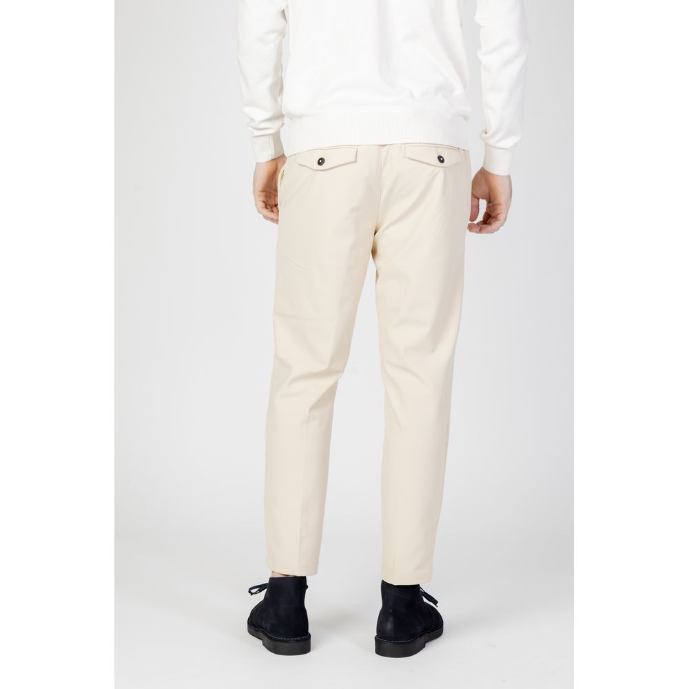 Borghese Beige Nylon Pant for Men