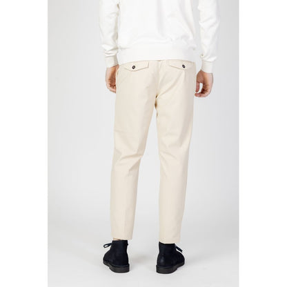 Borghese Beige Nylon Pant for Men