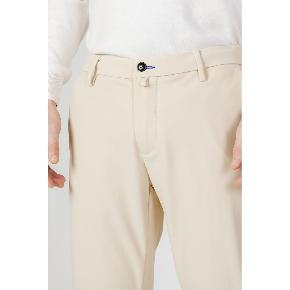 Borghese Beige Nylon Pant for Men
