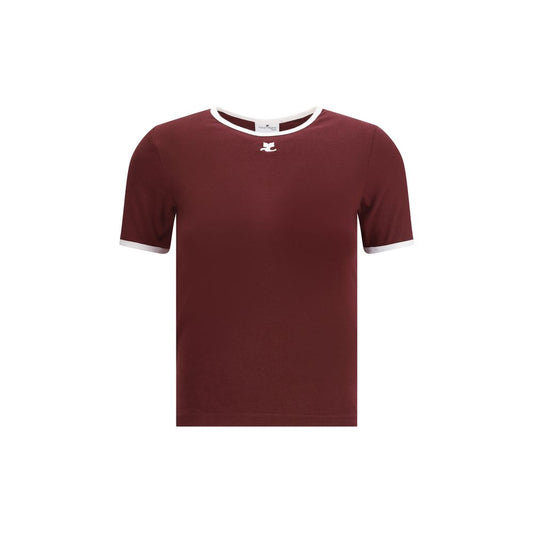 Courrèges Cotton T-shirt - Classic Elegance Redefined