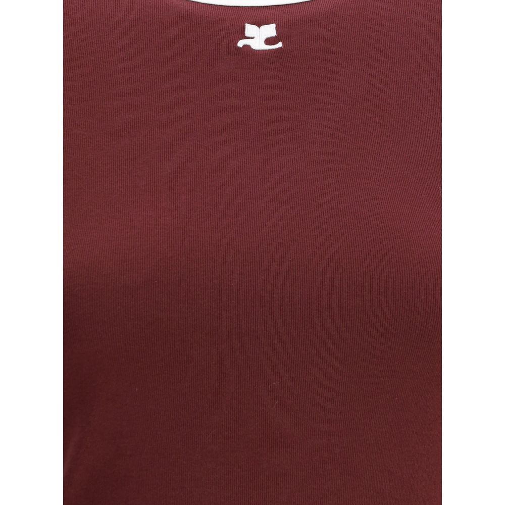 Courrèges Cotton T-shirt - Classic Elegance Redefined