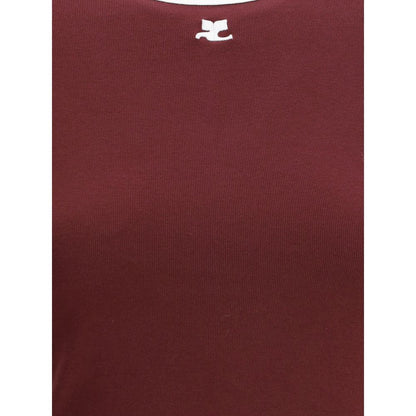 Courrèges Cotton T-shirt - Classic Elegance Redefined