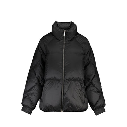 Tommy Hilfiger Black Polyester Goose Down Jacket