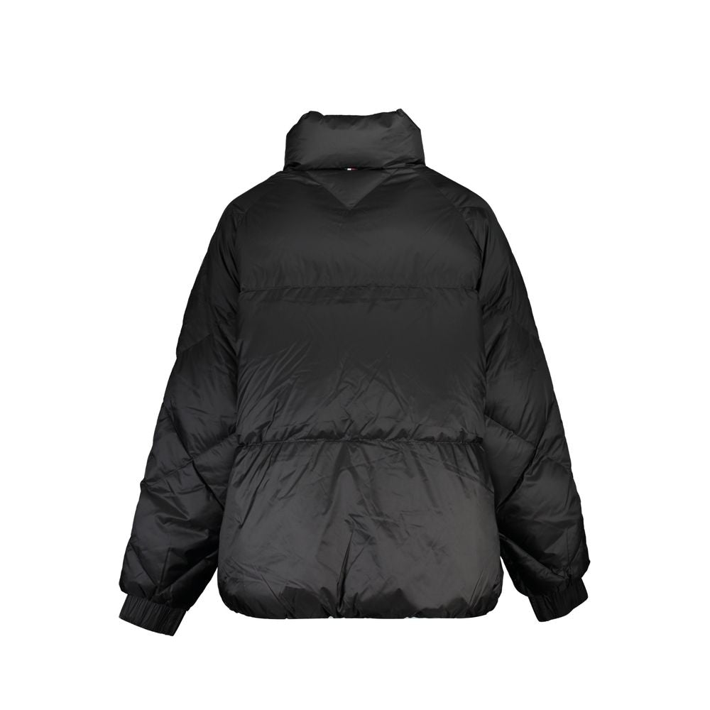Tommy Hilfiger Black Polyester Goose Down Jacket