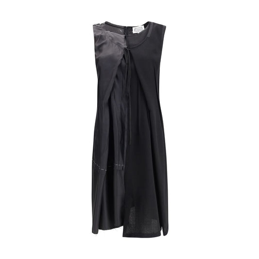 Maison Margiela Virgin Wool Midi Dress