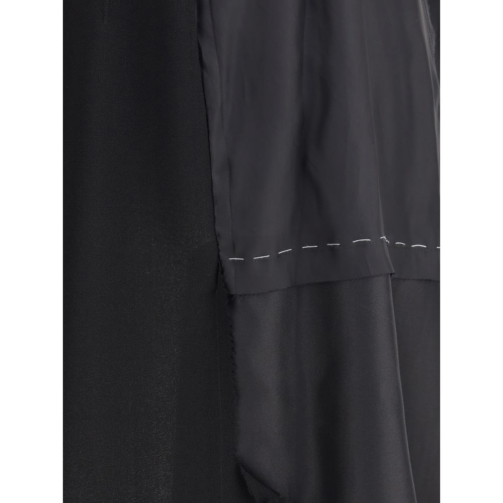 Maison Margiela Virgin Wool Midi Dress