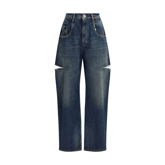 Maison Margiela Denim Jeans with Cut-Out Detail