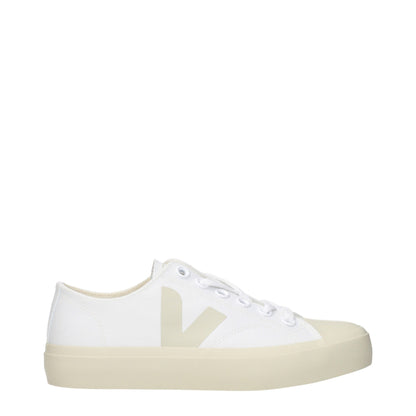 Veja White Fabric Low Tops - Timeless Sneakers for Every Occasion