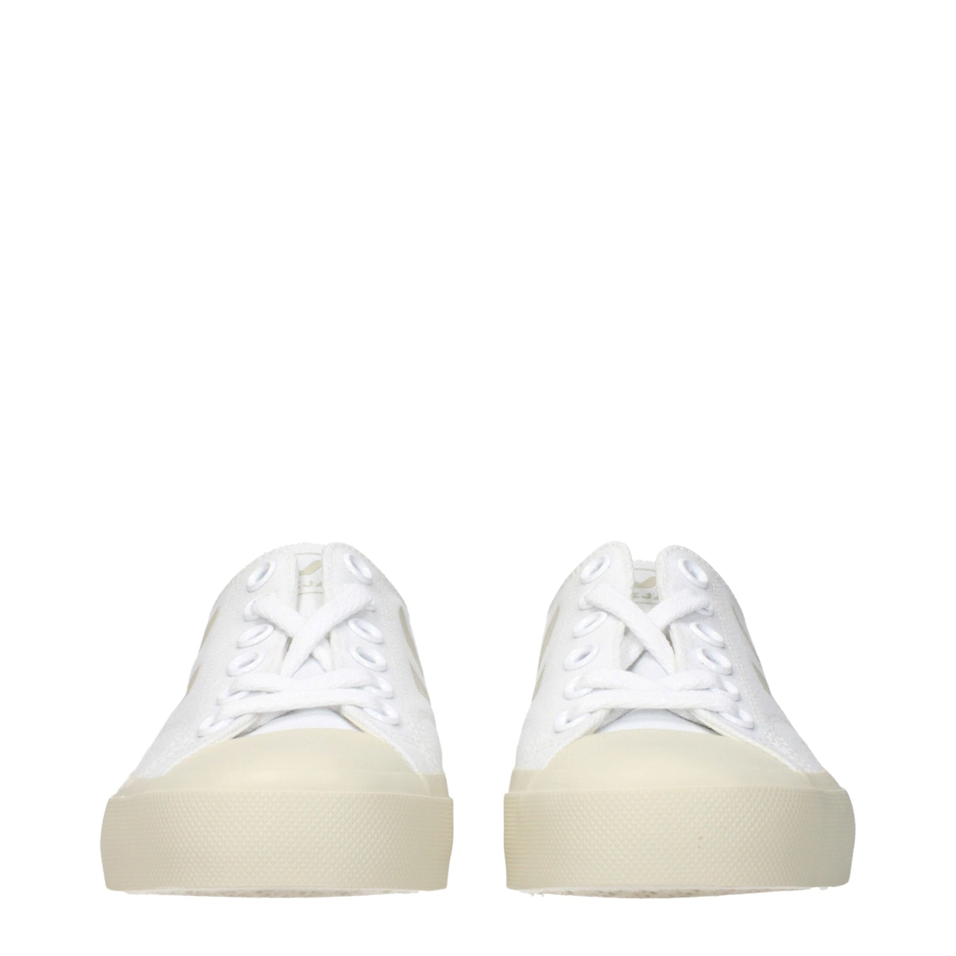 Veja White Fabric Low Tops - Timeless Sneakers for Every Occasion