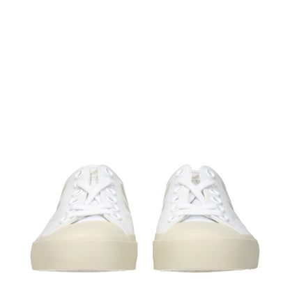 Veja White Fabric Low Tops - Timeless Sneakers for Every Occasion
