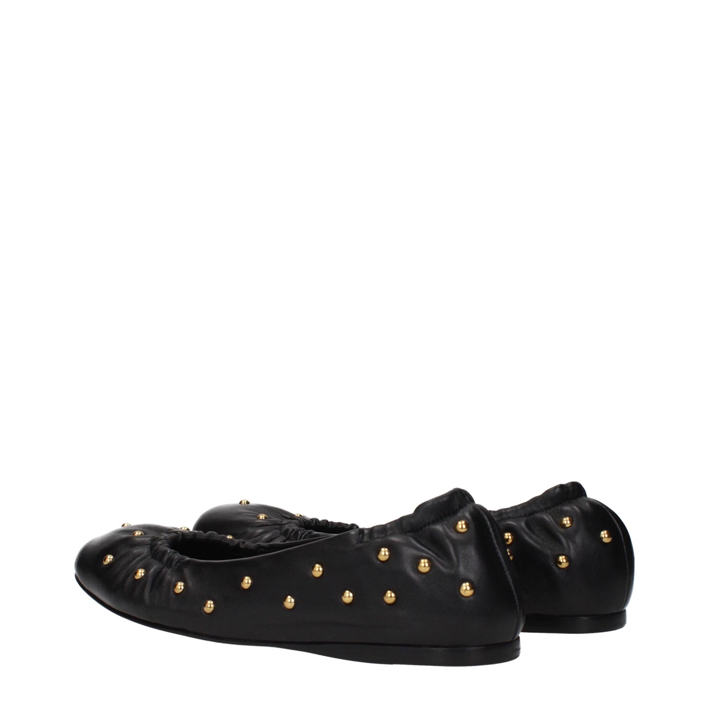 Chloé Black Leather Ballet Flats: Effortless Elegance
