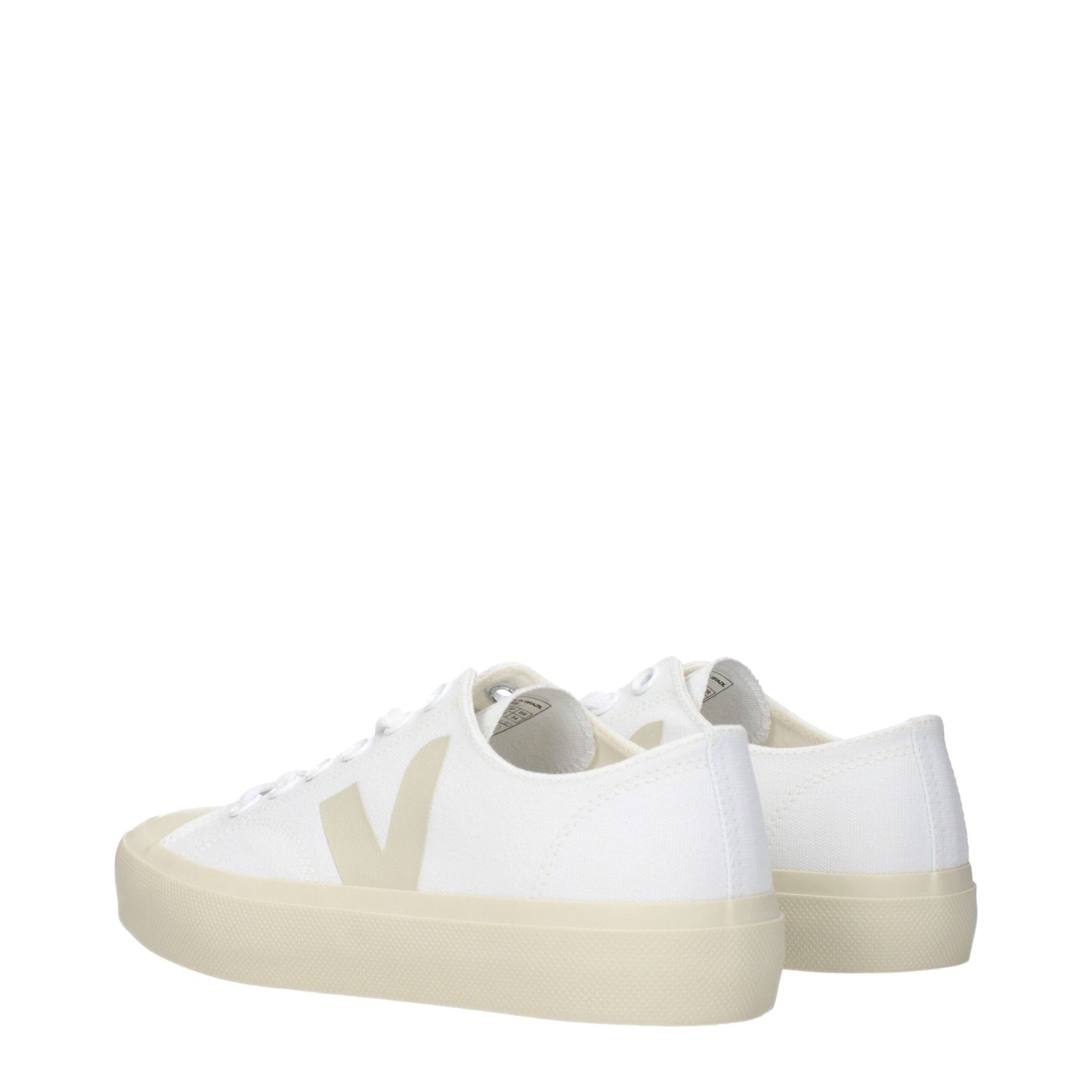Veja White Fabric Low Tops - Timeless Sneakers for Every Occasion