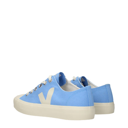 Veja Light Blue Fabric Low Tops - Stylish and Sustainable Sneakers