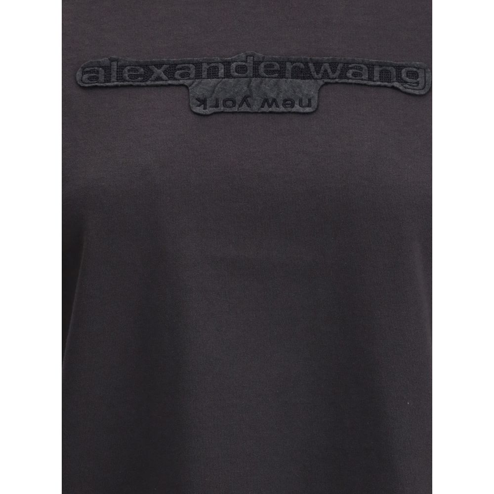 Alexander Wang Cotton T-Shirt with Logo