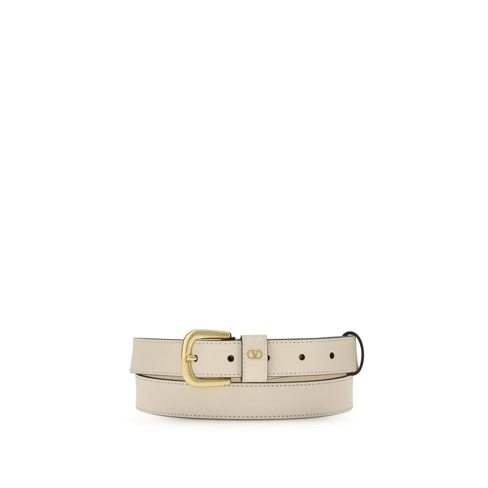 Valentino Garavani Leather Belt - Timeless Elegance