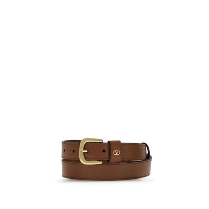 Valentino Garavani Leather Belt - Timeless Elegance
