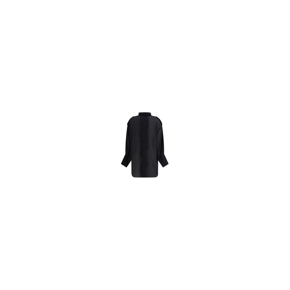 The Oversized Semi-Transparent Shirt by The Latest