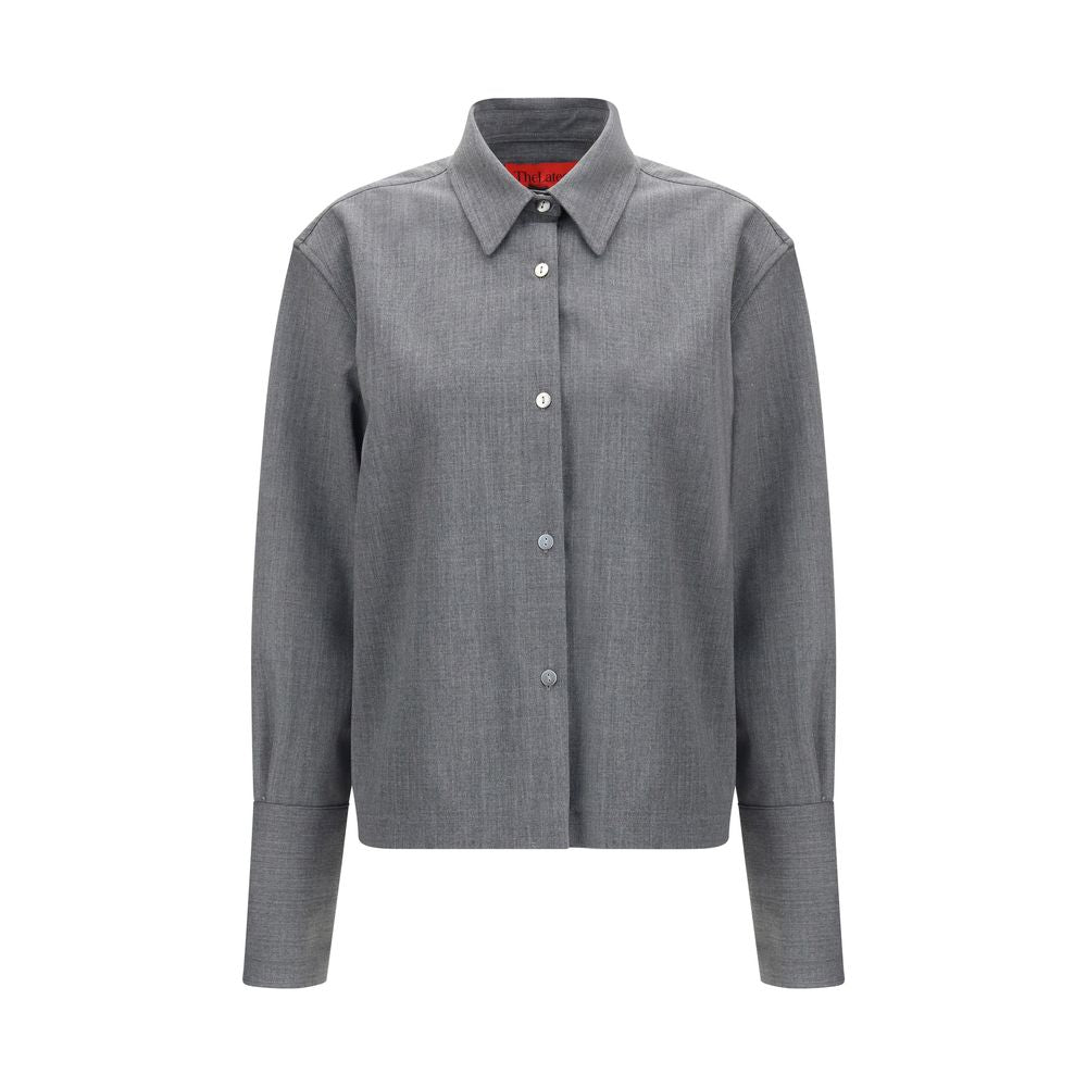 The Latest Classic Collar Shirt in Deep Brown
