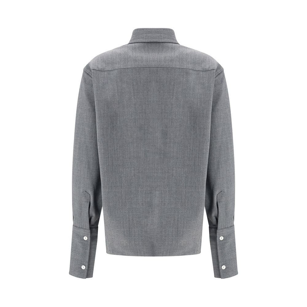 The Latest Classic Collar Shirt in Deep Brown