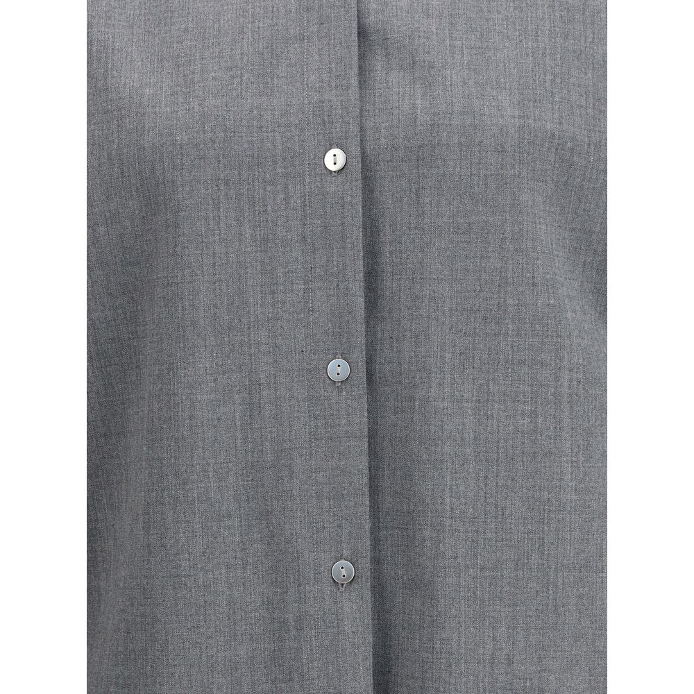 The Latest Classic Collar Shirt in Deep Brown