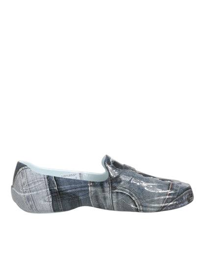 Dolce & Gabbana Multicolor Rubber Men Low Top Sneakers