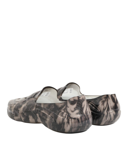 Dolce & Gabbana Multicolor Rubber Low Top Men Sneakers