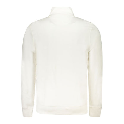 North Sails White Cotton Sweatshirt - Performance and Style Combined