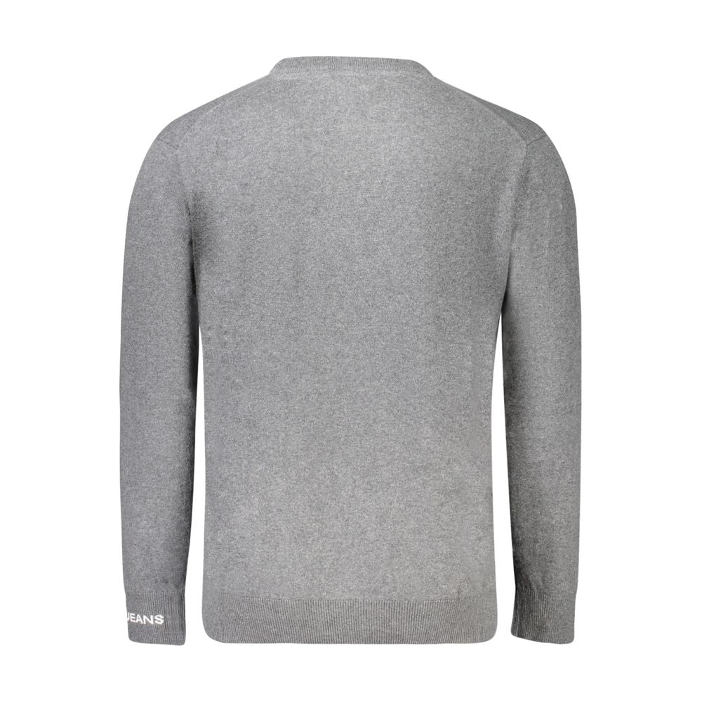 Pepe Jeans Gray Cotton Sweater - Effortless Style for Every Occasion