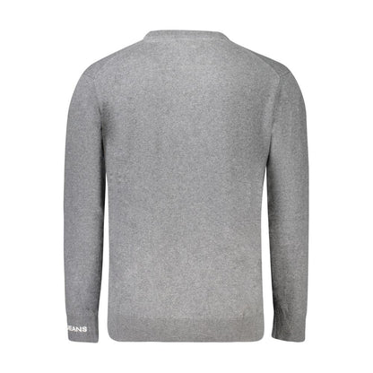 Pepe Jeans Gray Cotton Sweater - Effortless Style for Every Occasion