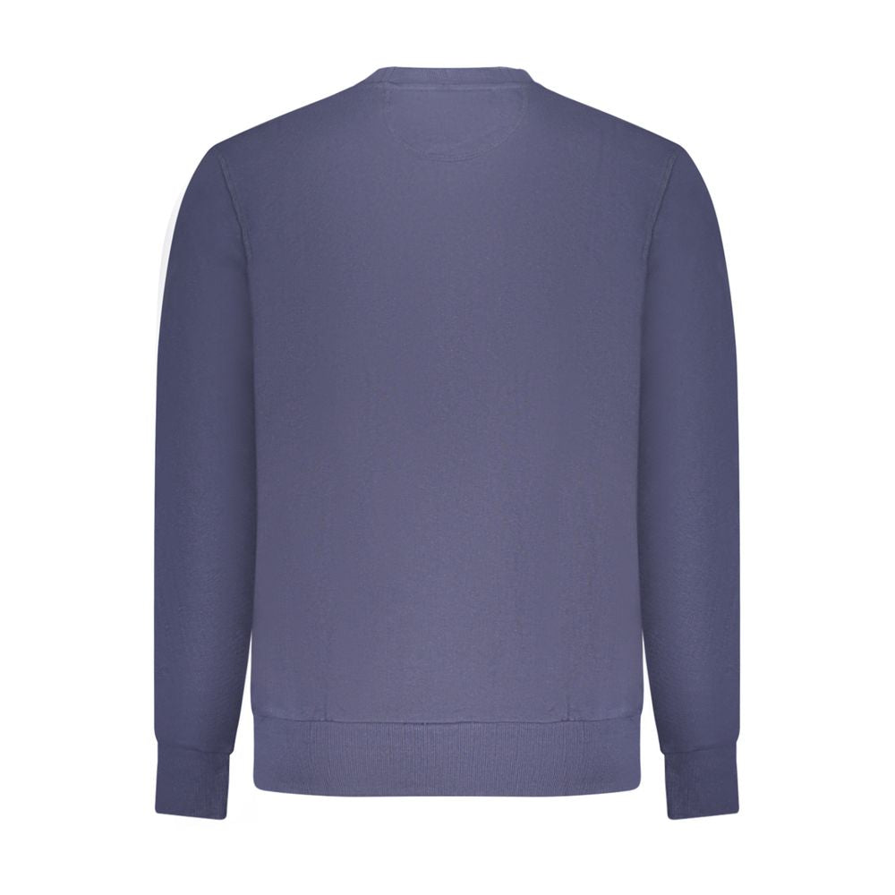 North Sails Blue Cotton Sweatshirt - Comfortable and Stylish Casualwear