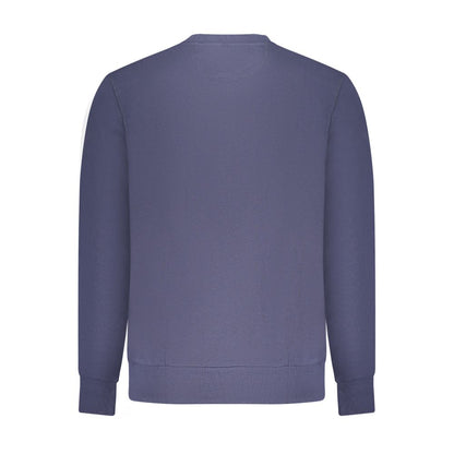 North Sails Blue Cotton Sweatshirt - Comfortable and Stylish Casualwear