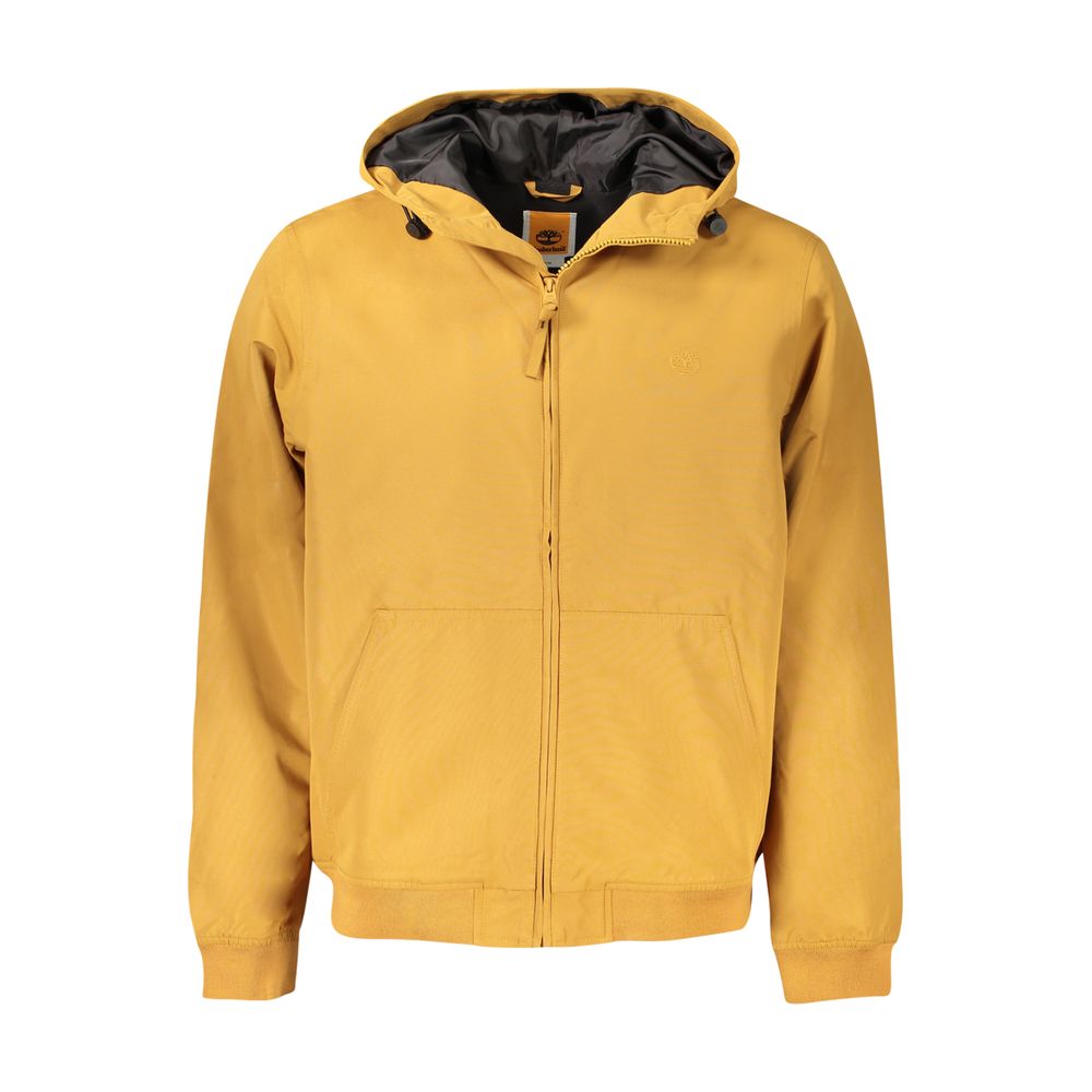 Timberland Brown Polyester Jacket with Hood